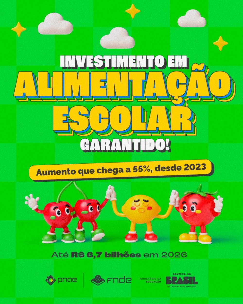 Brasil Alimenta o Futuro: Investimento Recorde na Merenda Escolar Impulsiona Campo e Sala de Aula