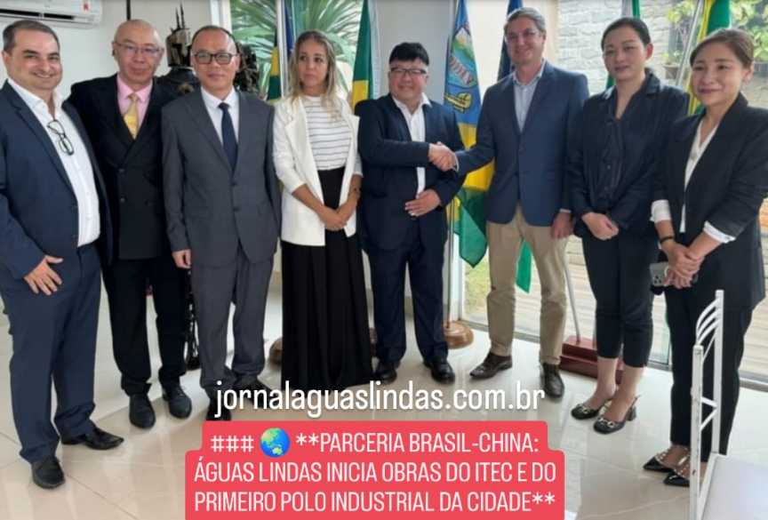 Águas Lindas inicia obras do ITEC e polo industrial municipal