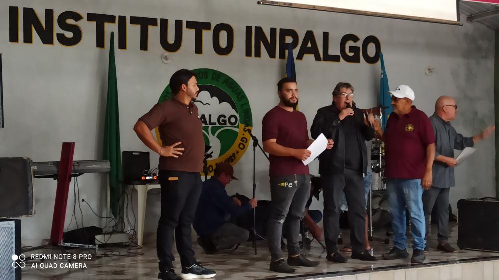 INPALGO encerra atividades de 2025 com homenagem a comunicadores e mensagem de esperança para Águas Lindas